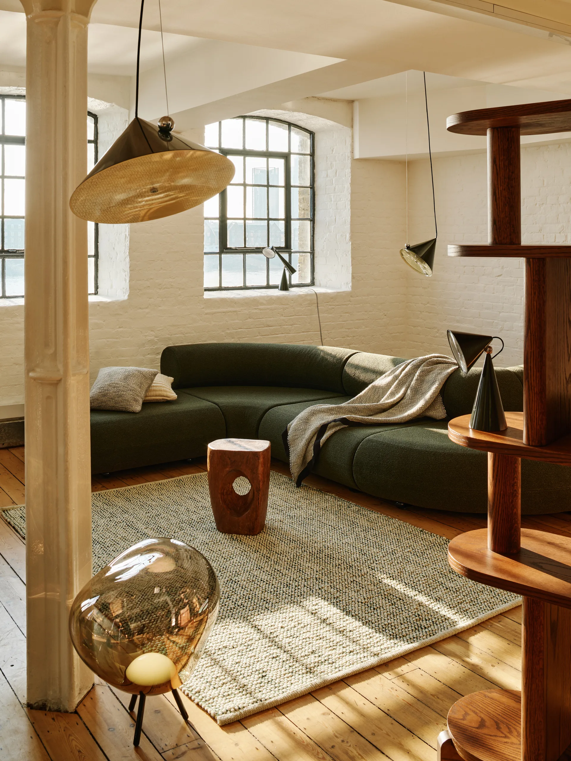 Pose κρεμαστό φωτιστικό, Kelp, Ø25x24,5 εκ. Tom Dixon