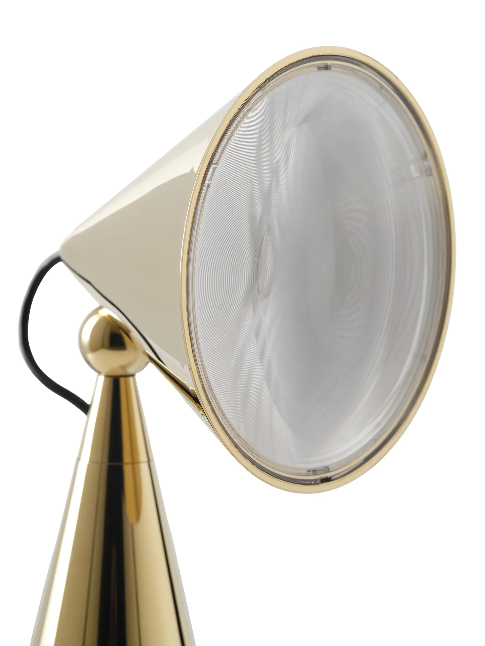 Pose Portable LED επιτραπέζιο φωτιστικό, Gold Tom Dixon