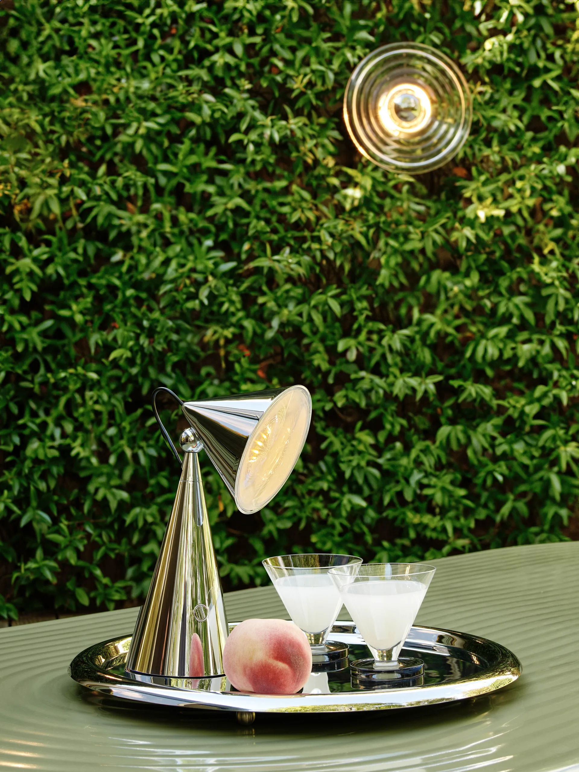 Pose Portable LED επιτραπέζιο φωτιστικό, Silver Tom Dixon