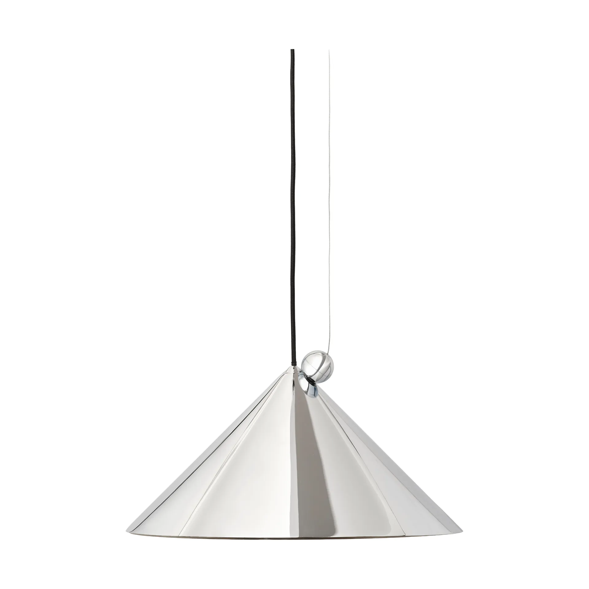 Pose κρεμαστό φωτιστικό, Silver, Ø43x30 εκ. Tom Dixon