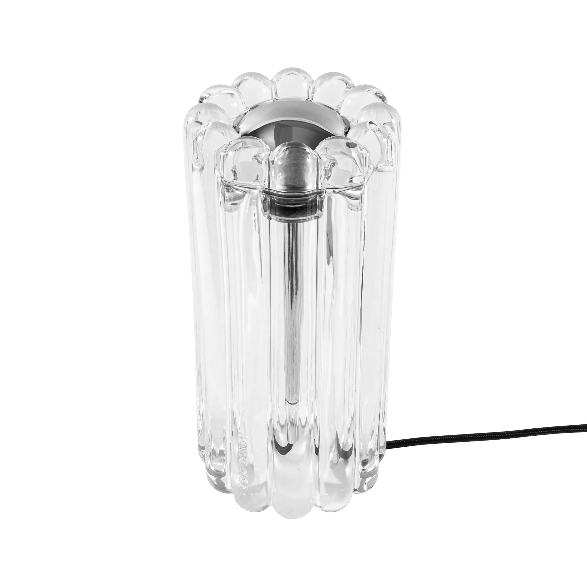 Press επιτραπέζιο φωτιστικό LED 23,5 cm, Clear Tom Dixon