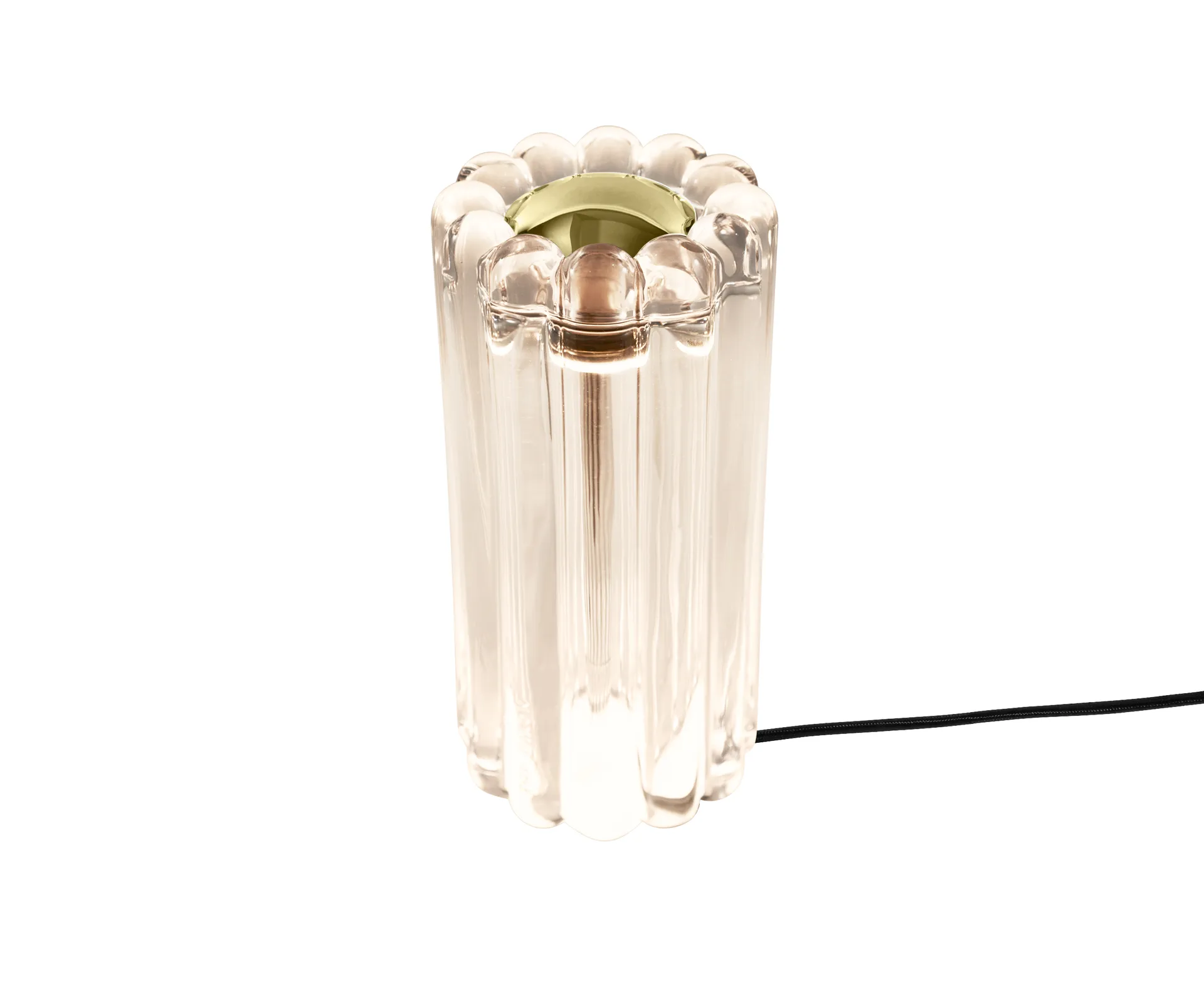 Press επιτραπέζιο φωτιστικό LED 23,5 cm, Clear Tom Dixon