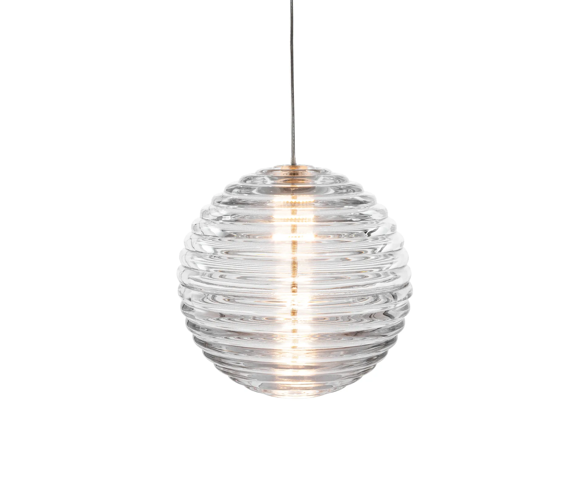 Press Sphere φωτιστικό LED Ø30 cm, Clear Tom Dixon