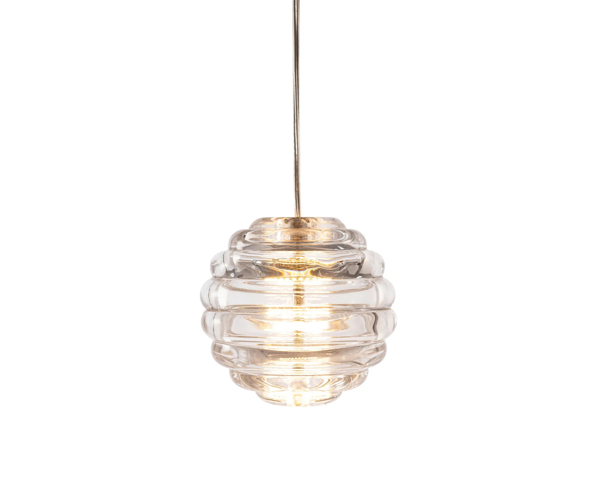 Press Sphere mini κρεμαστό LED Ø14,5 cm, Clear Tom Dixon