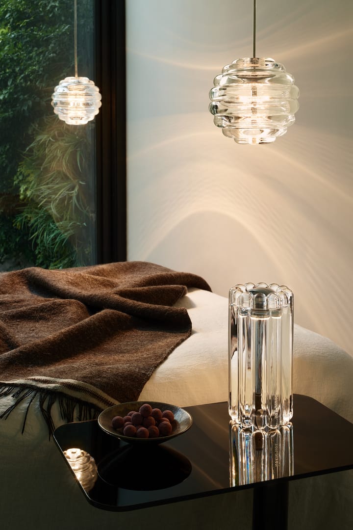 Press Sphere mini κρεμαστό LED Ø14,5 cm, Clear Tom Dixon