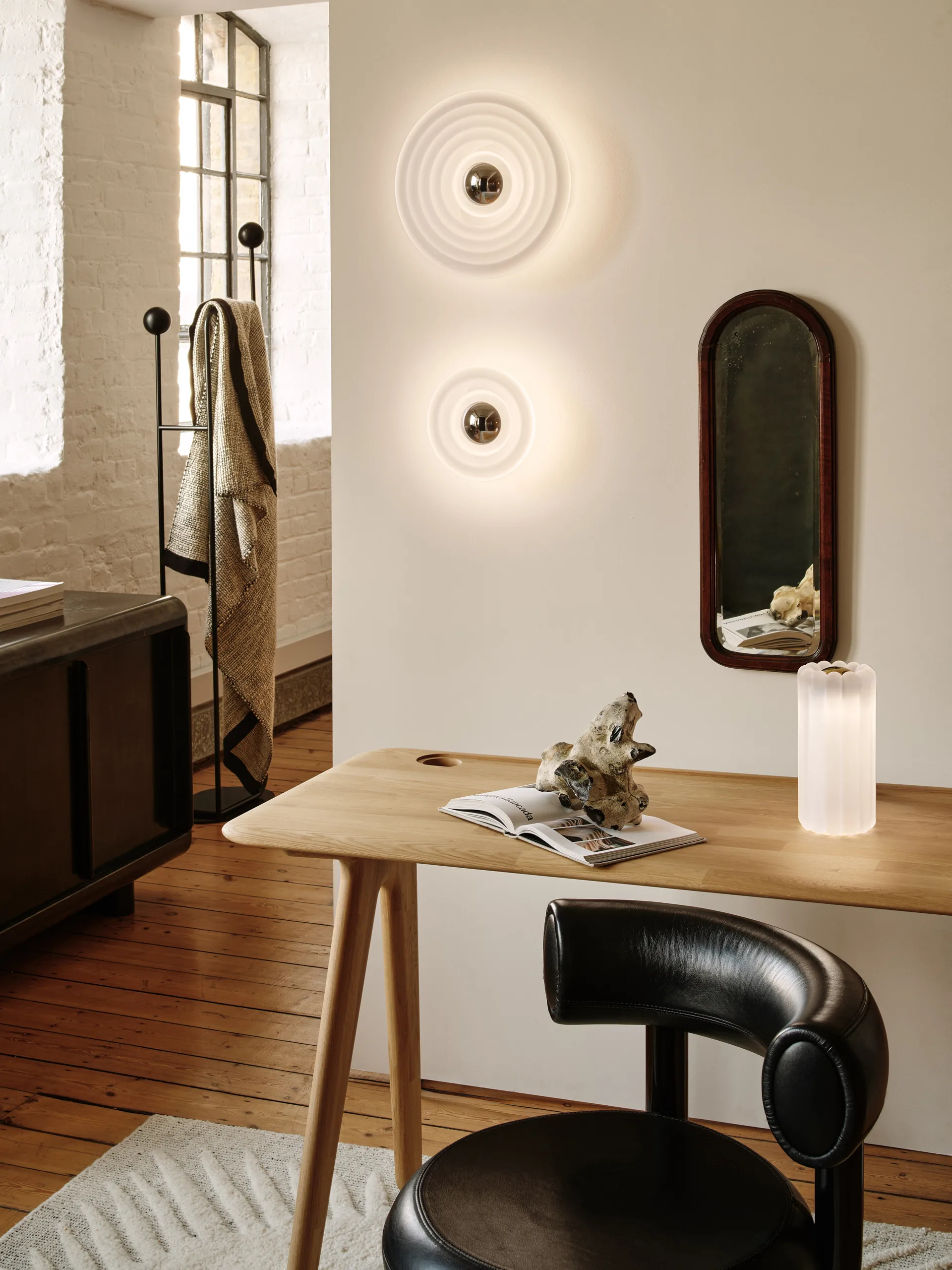 Press Surface mini φωτιστικό τοίχου LED 21,5 εκ., Frosted Tom Dixon