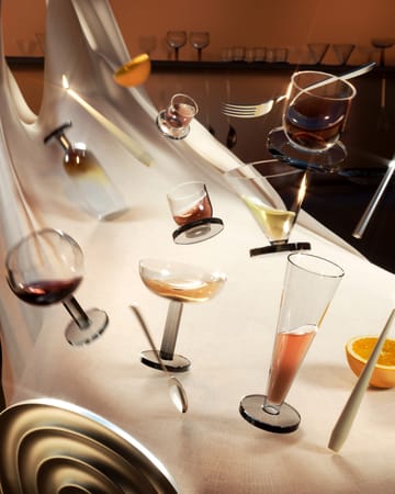 Puck Balloon ποτήρι με βάση 45 cl 2-pack - Clear-smoke - Tom Dixon