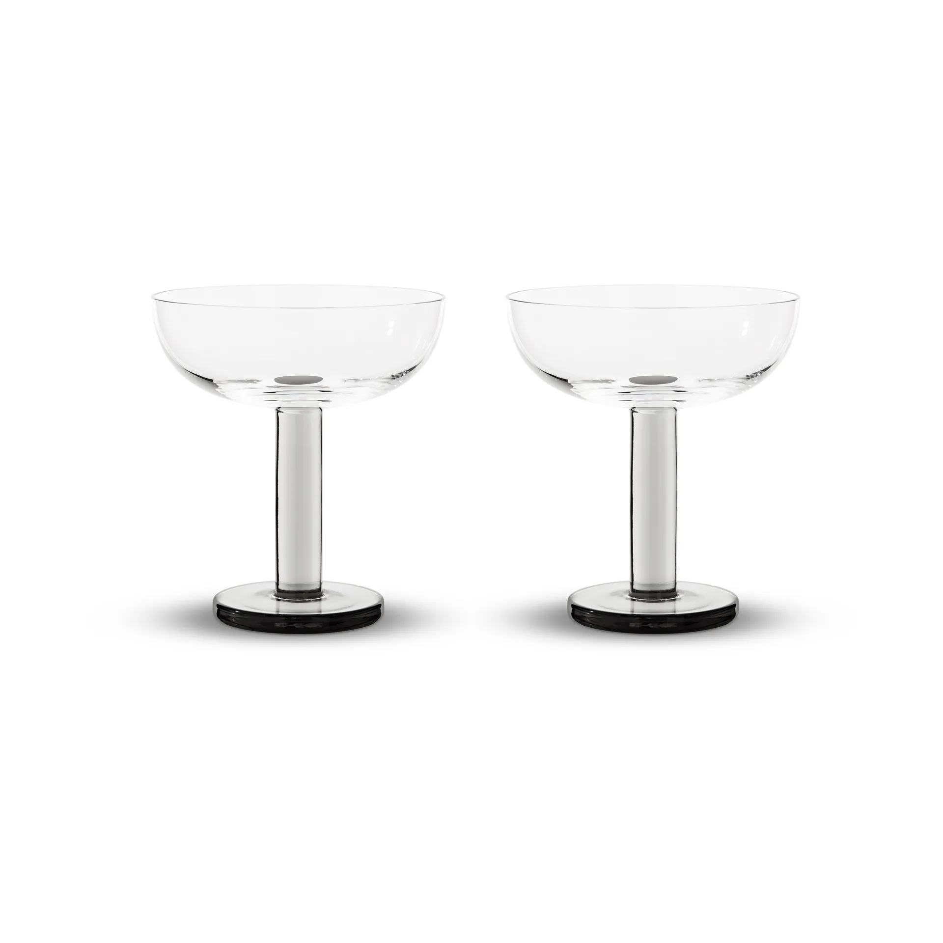 Ποτήρι Puck coupe 17.5 cl 2-pack, Clear Tom Dixon