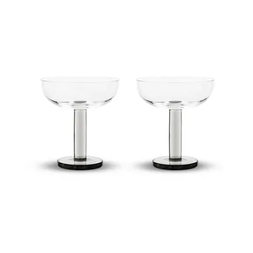 Ποτήρι Puck coupe 17.5 cl 2-pack - Clear - Tom Dixon