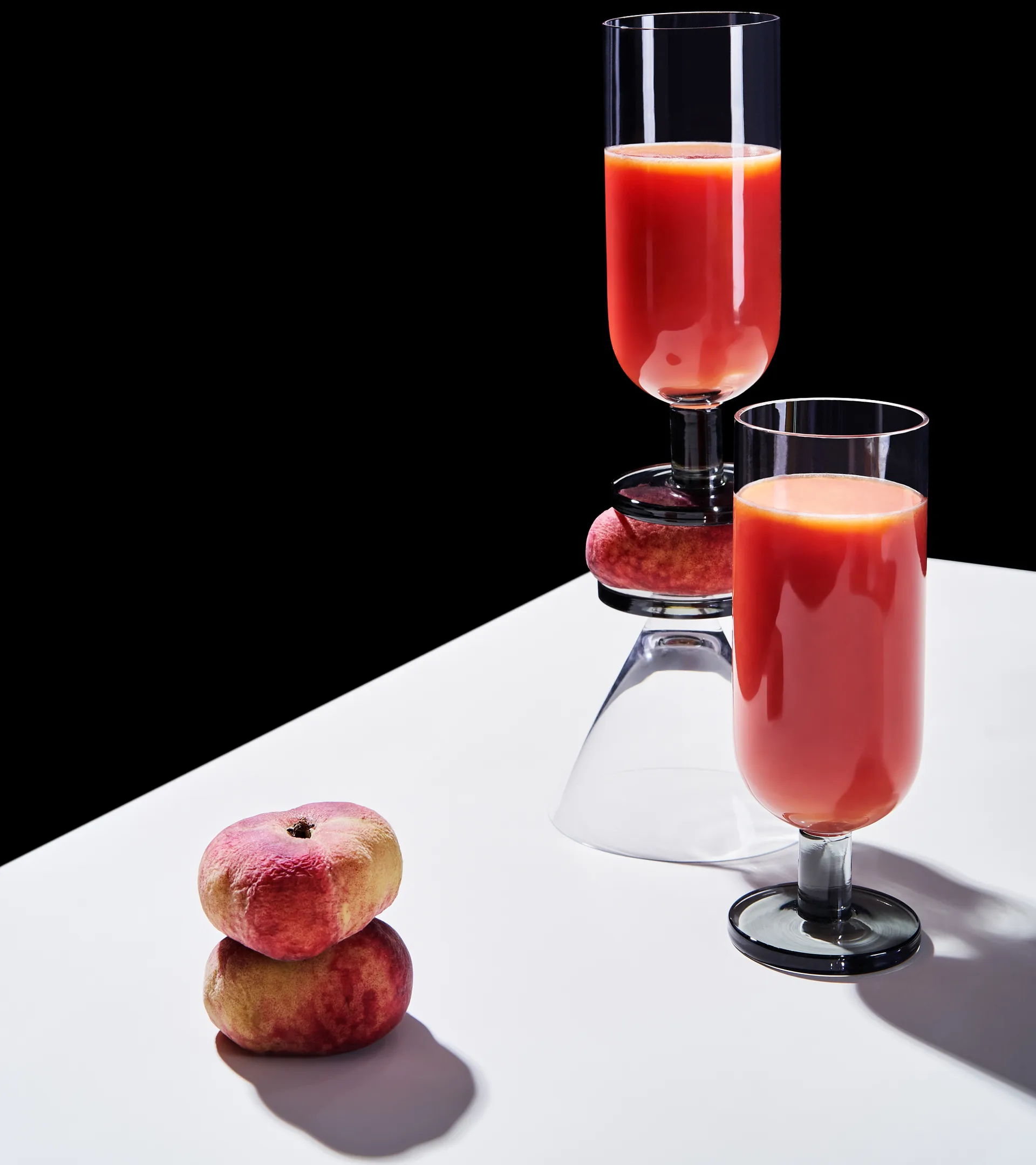 Ποτήρια Puck highball 2 τεμαχίων, ύψους 33,5 εκ, Clear Tom Dixon