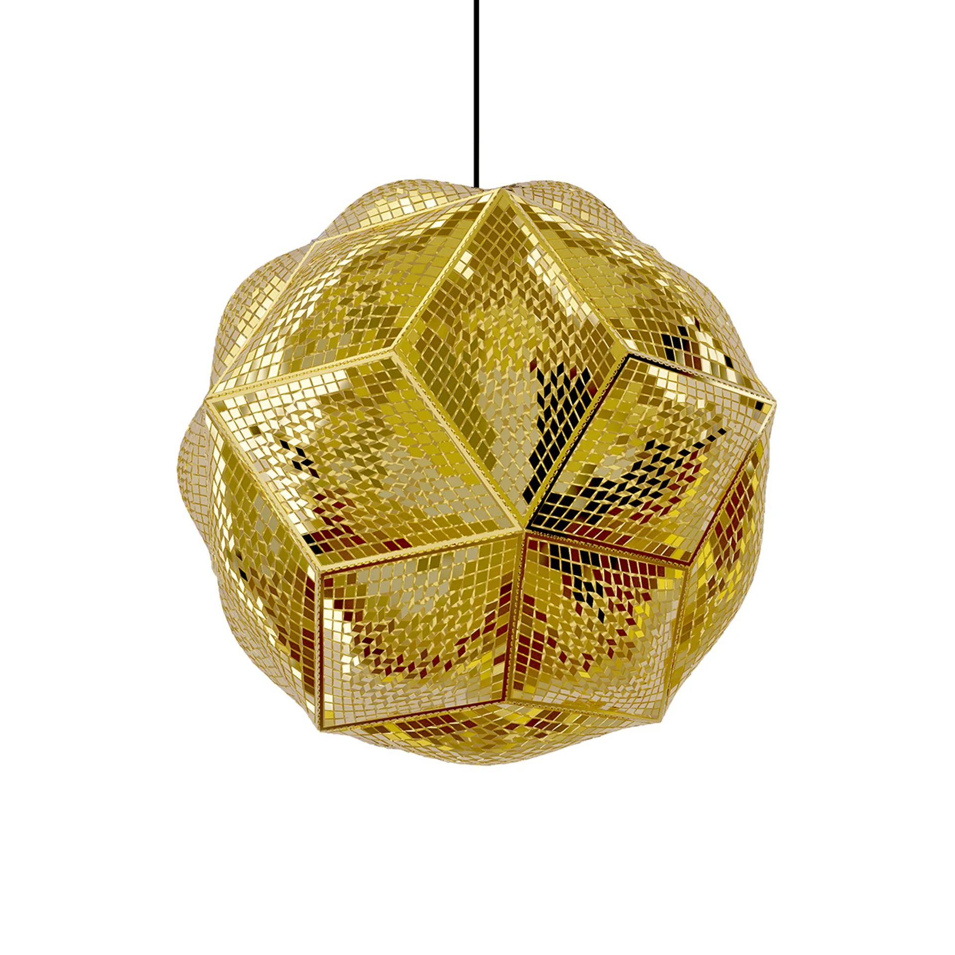 Puff κρεμαστό φωτιστικό οροφής Ø45 cm, Ορείχαλκο Tom Dixon