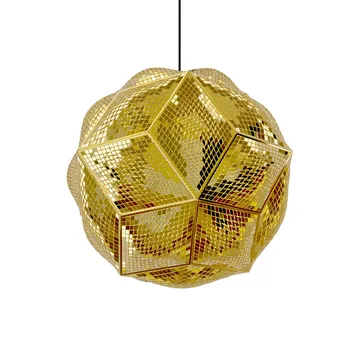 Puff κρεμαστό φωτιστικό οροφής Ø45 cm - Ορείχαλκο - Tom Dixon
