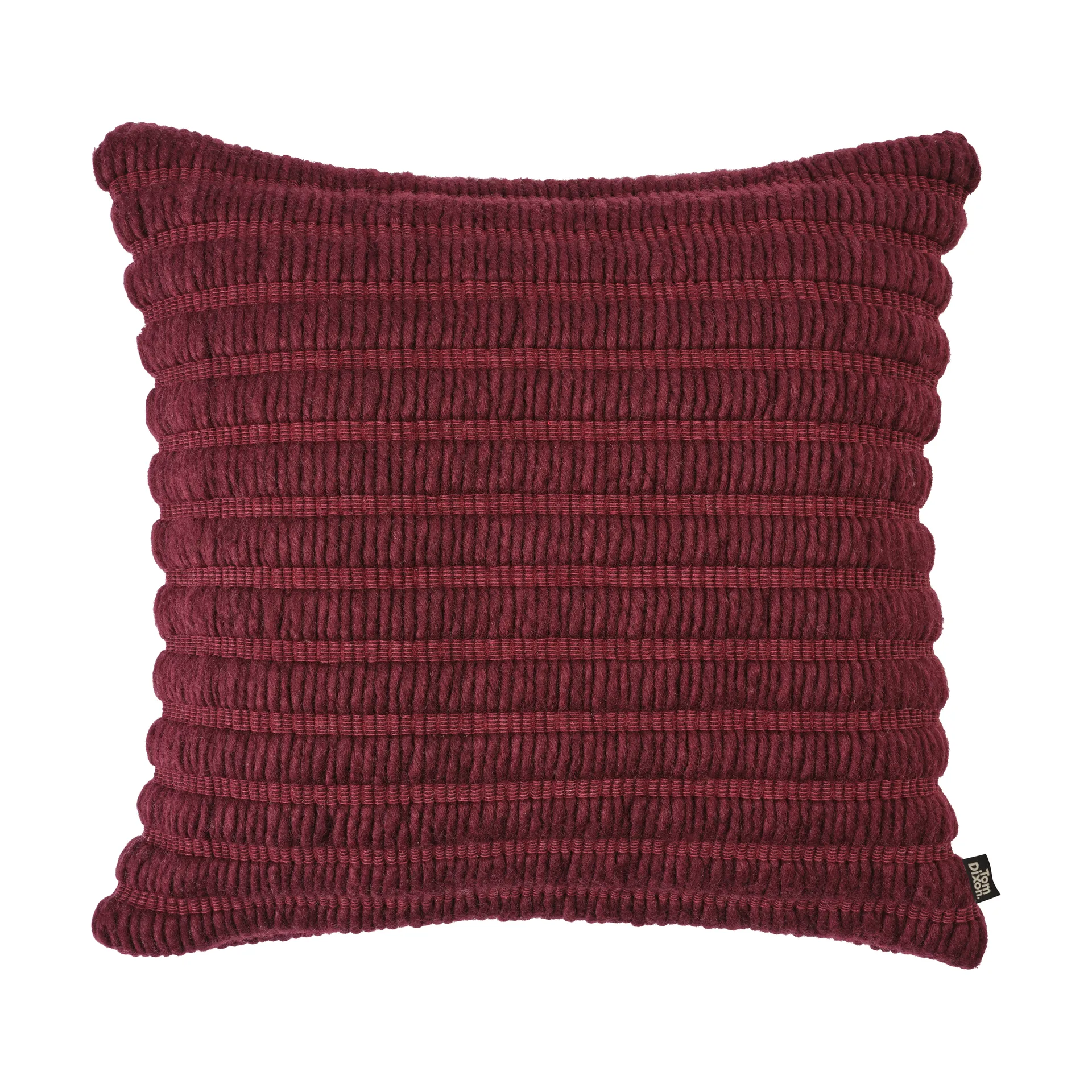 Ridge μαξιλάρι 45x45 cm, Burgundy Tom Dixon