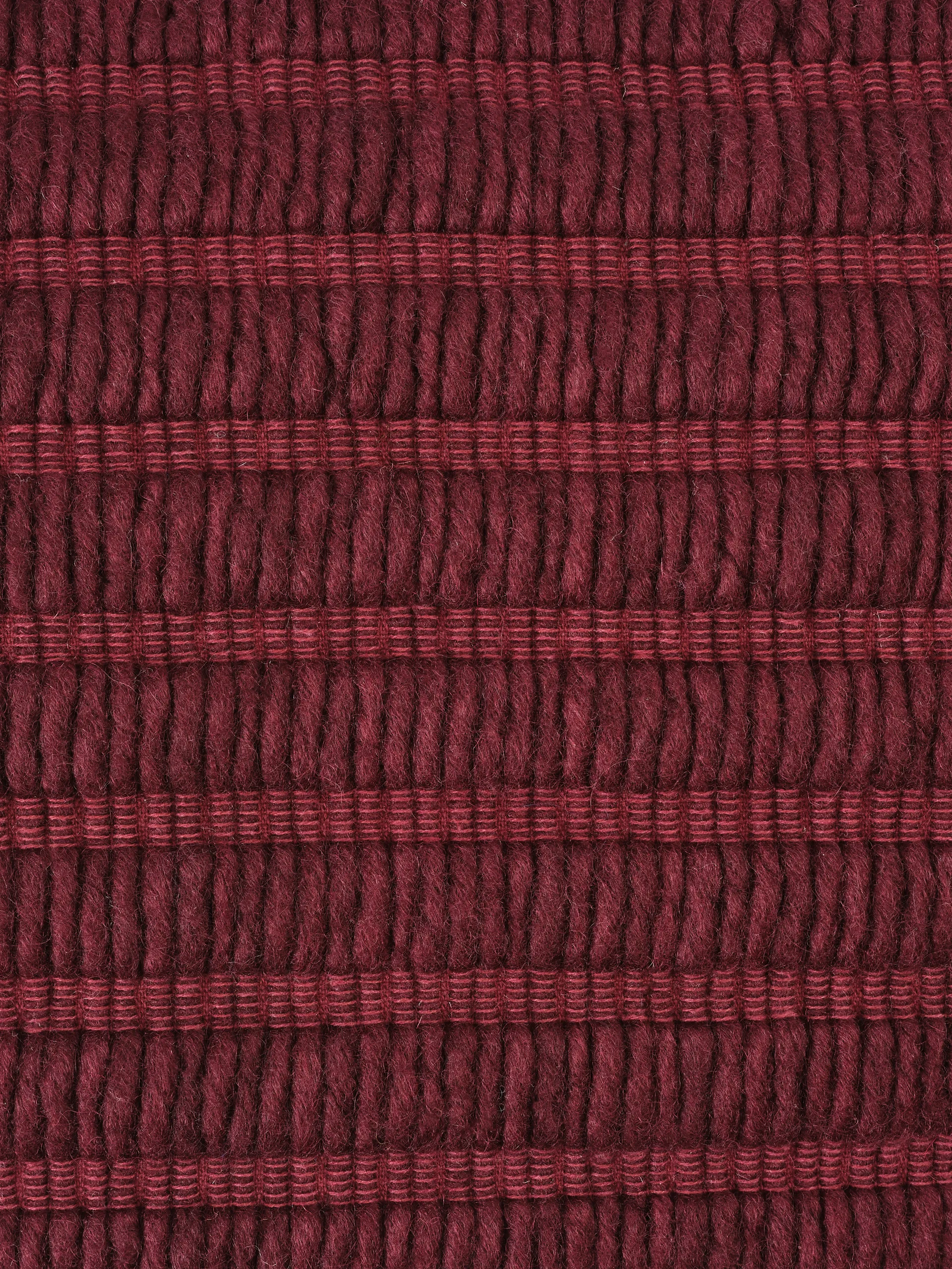 Ridge μαξιλάρι 45x45 cm, Burgundy Tom Dixon