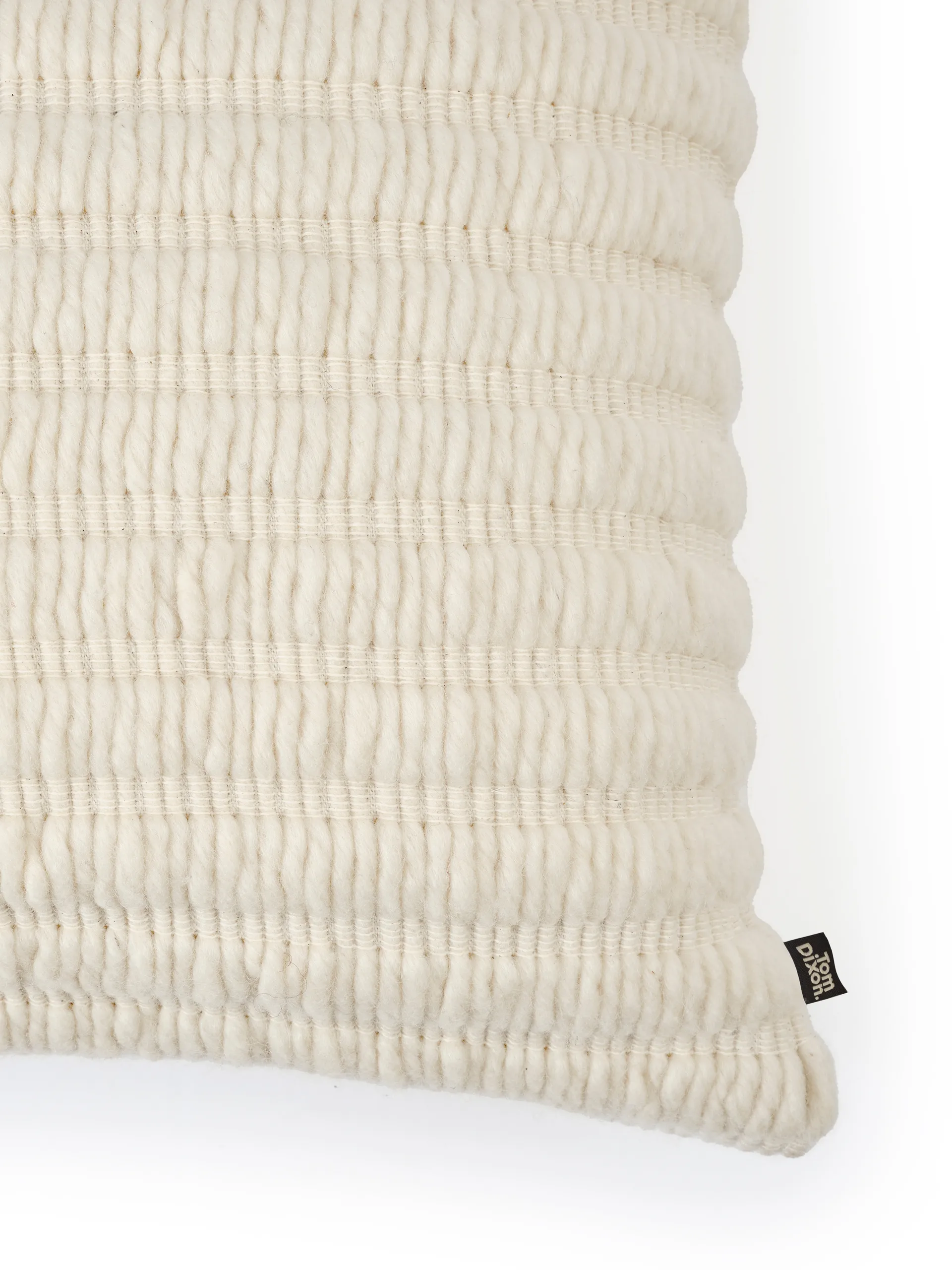 Ridge μαξιλάρι 45x45 cm, Natural Tom Dixon