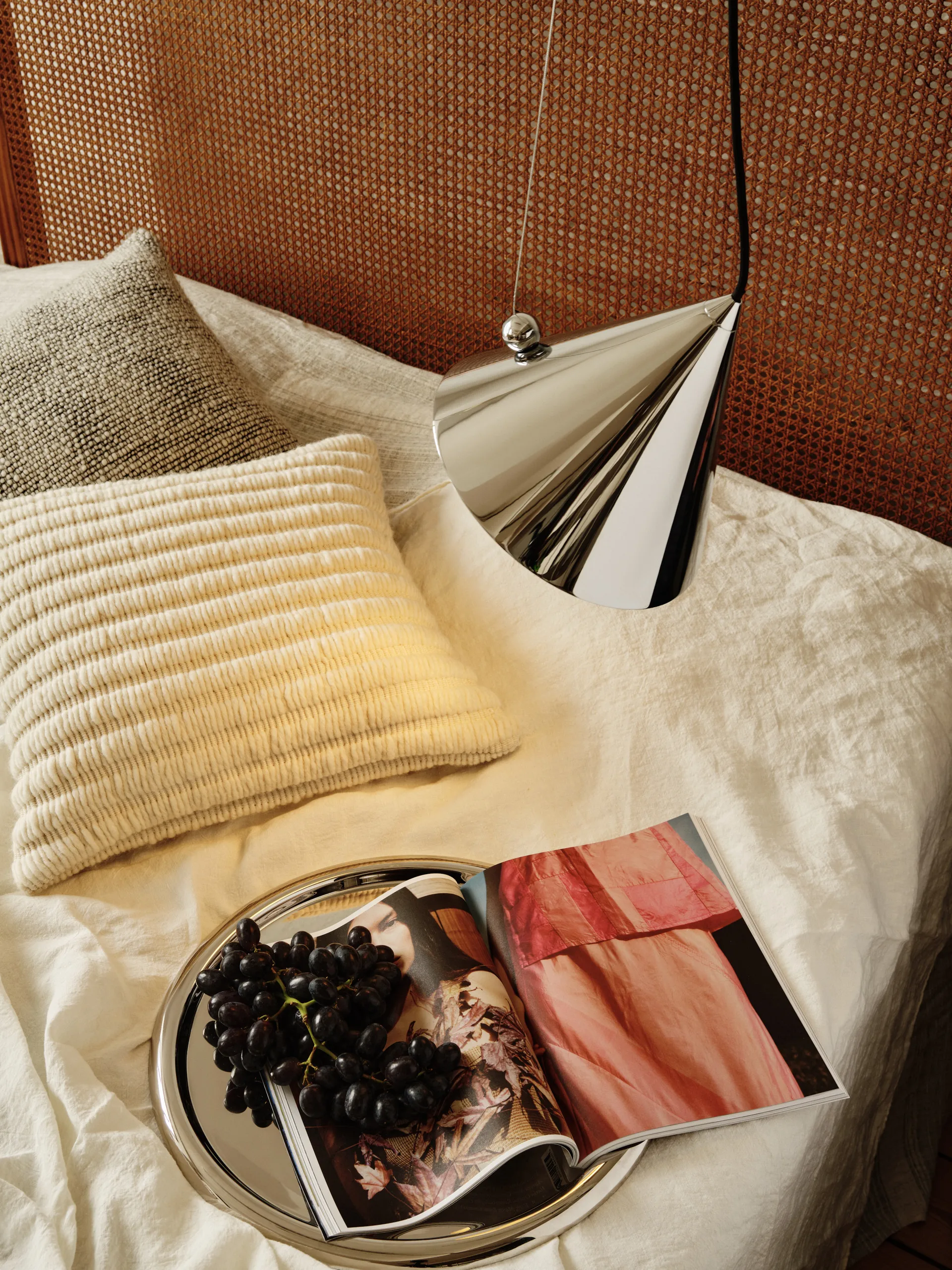 Ridge μαξιλάρι 45x45 cm, Natural Tom Dixon