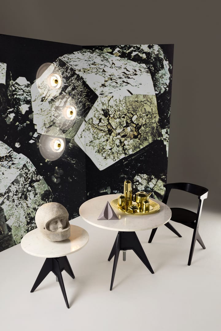 Screw τραπεζάκι Ø60 εκ., White marble-cast iron Tom Dixon