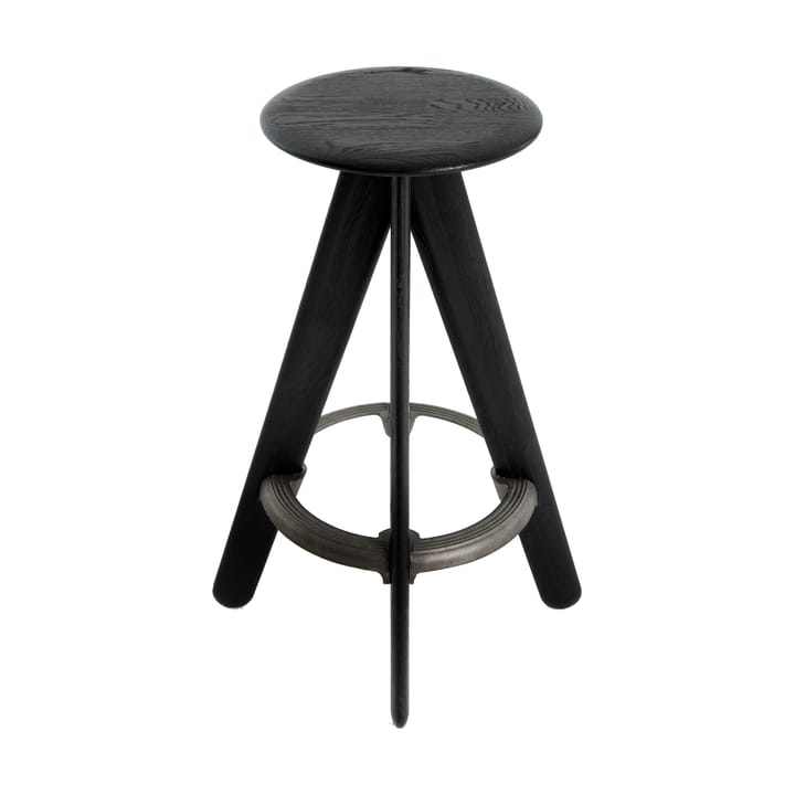 Σκαμπό μπαρ Slab 76 εκ. - Black oak - Tom Dixon