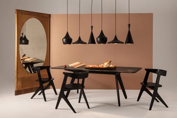 Slab τραπεζαρία 96x200 cm - Black oak - Tom Dixon