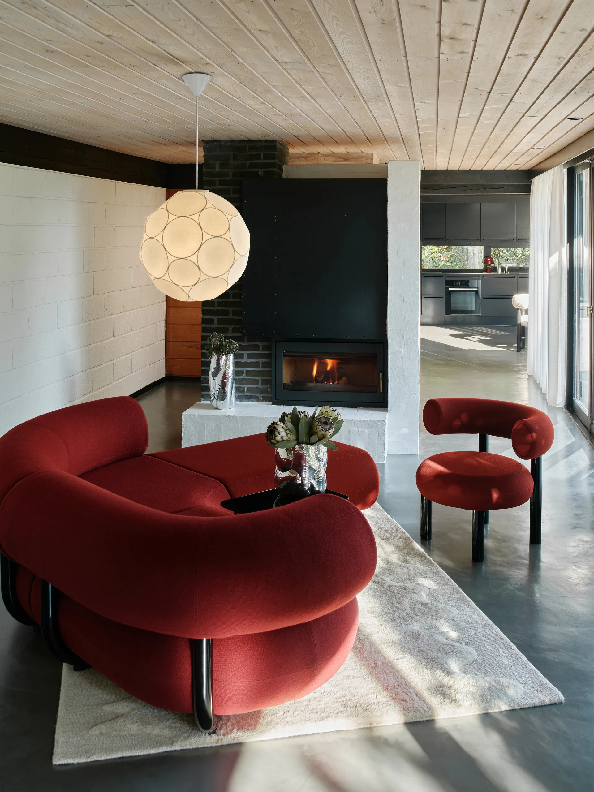 Soft κρεμαστό φωτιστικό Ø45 cm, White Tom Dixon