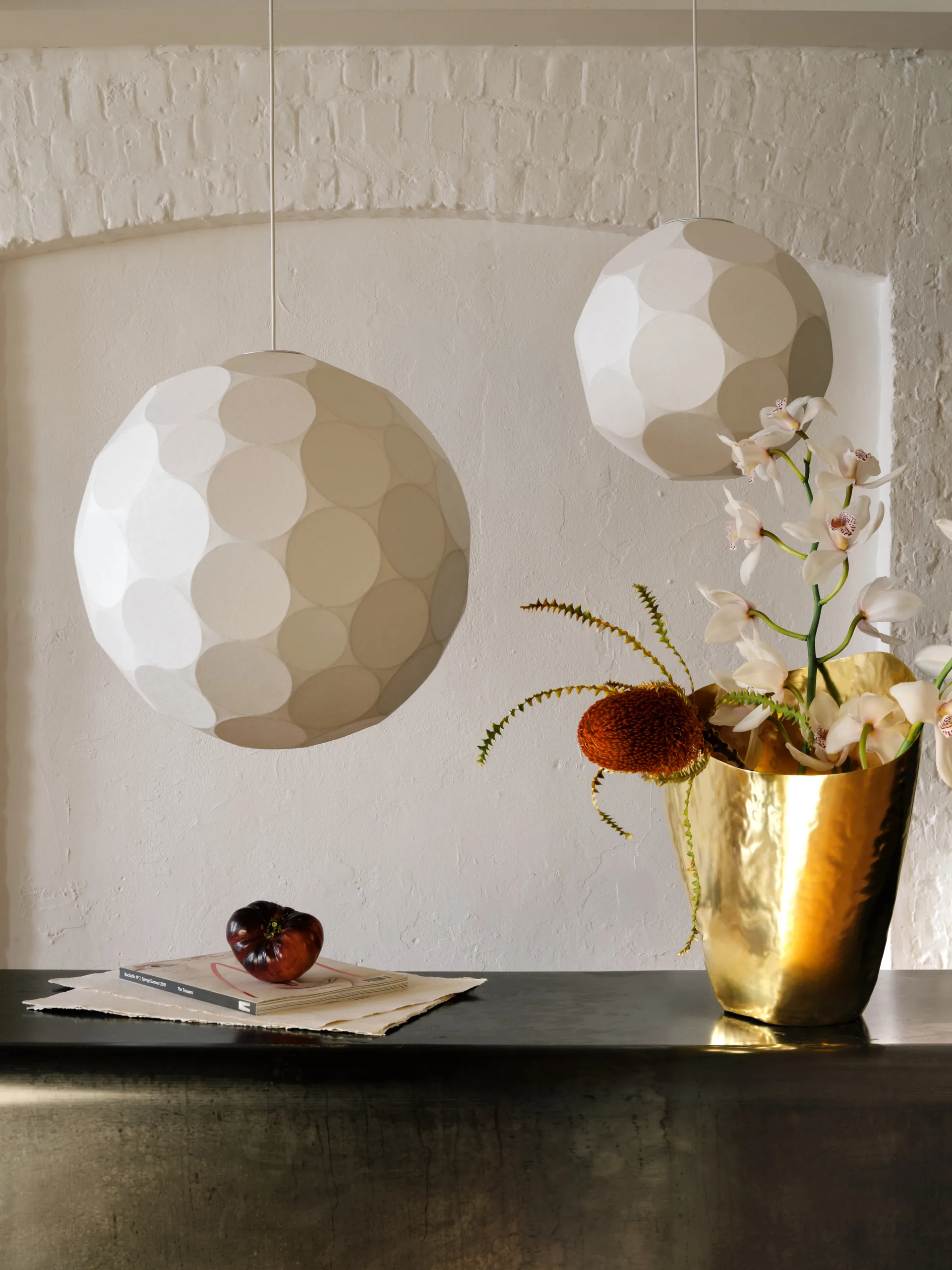 Soft κρεμαστό φωτιστικό Ø60 cm, White Tom Dixon