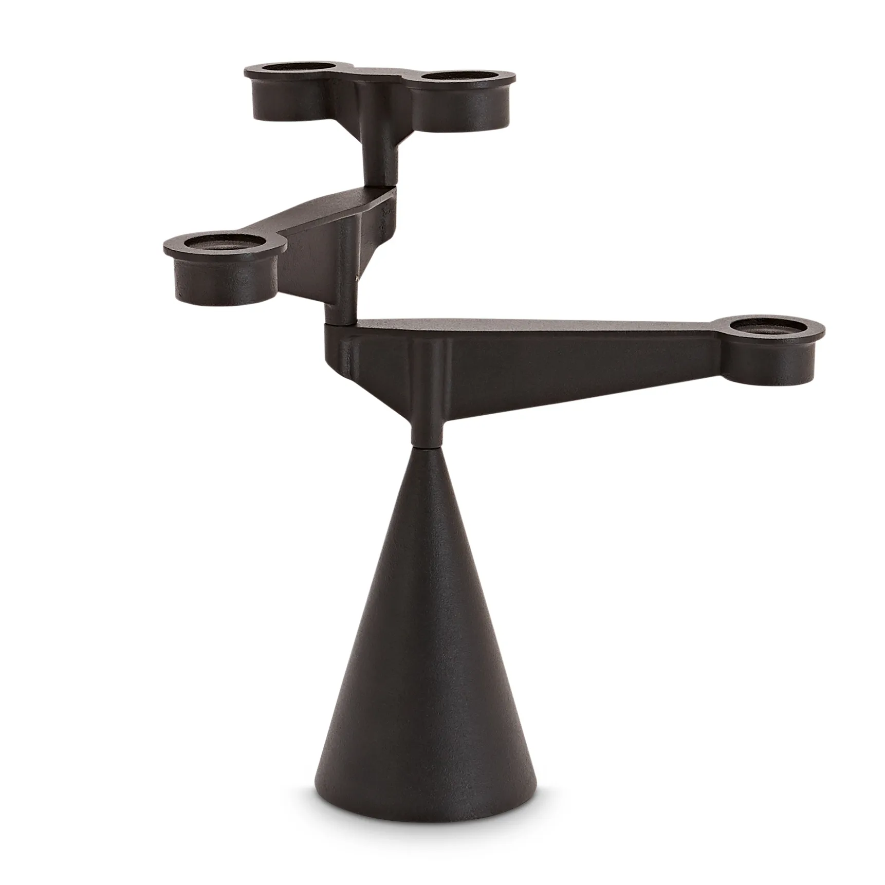 Spin μίνι βάση κεριού, Μαύρο Tom Dixon