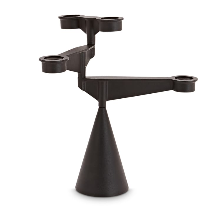 Spin μίνι βάση κεριού, Μαύρο Tom Dixon