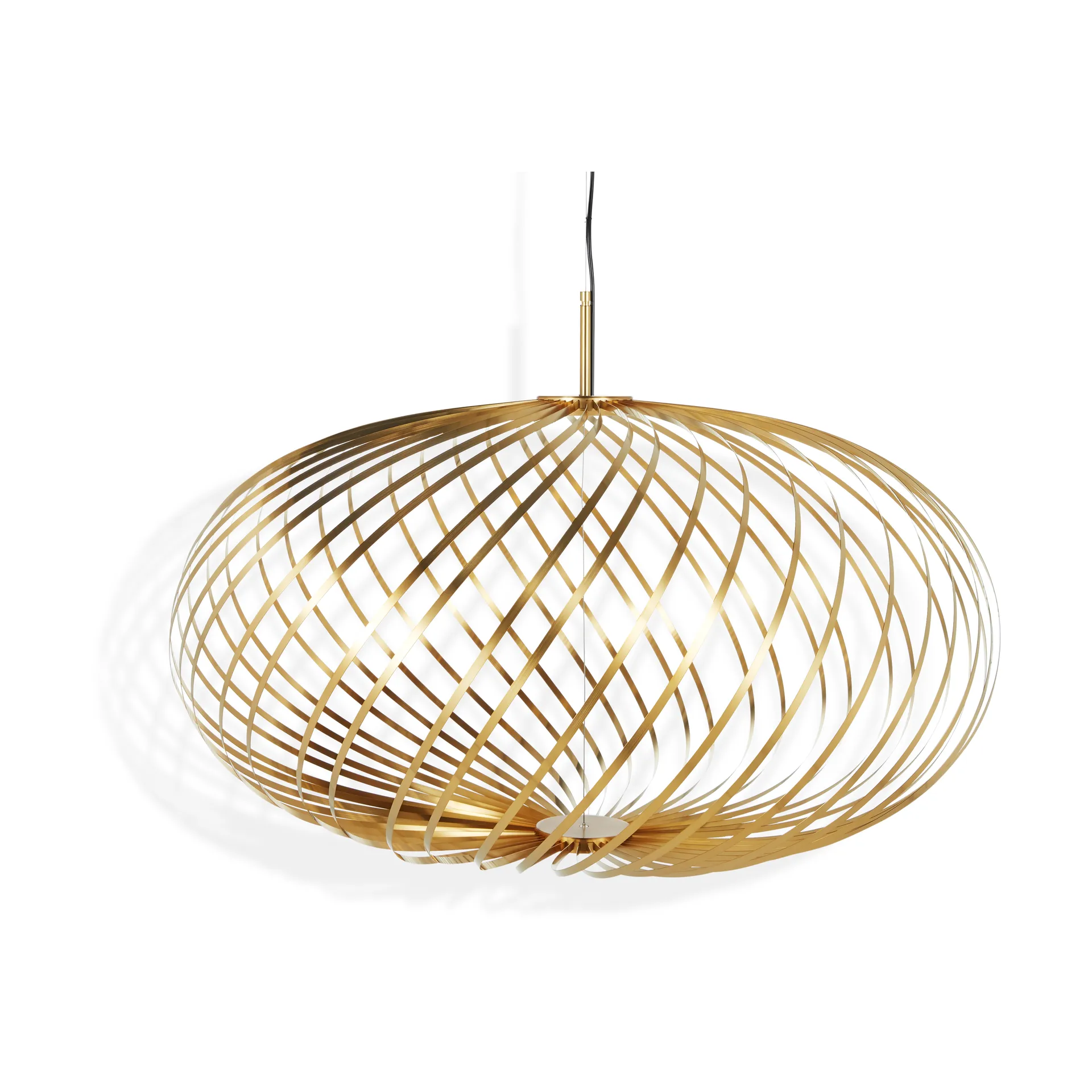 Spring κρεμαστό φωτιστικό LED brass, Medium Tom Dixon