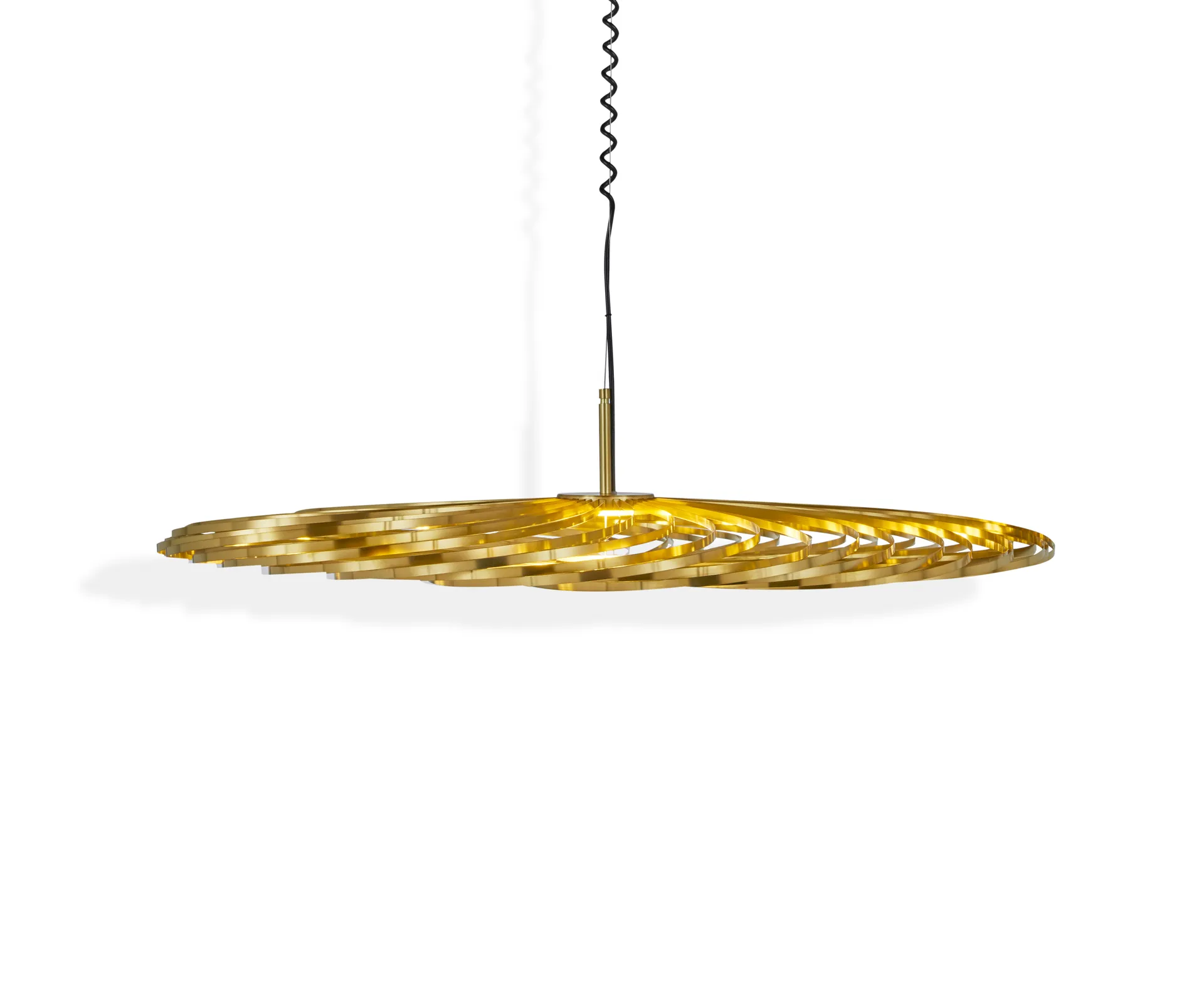 Spring κρεμαστό φωτιστικό LED brass, Medium Tom Dixon