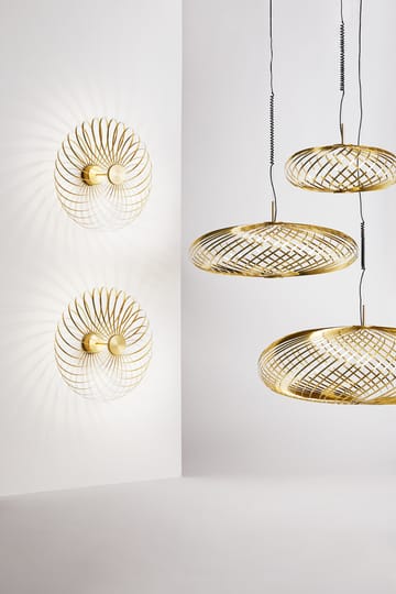 Spring κρεμαστό φωτιστικό LED brass - Medium - Tom Dixon