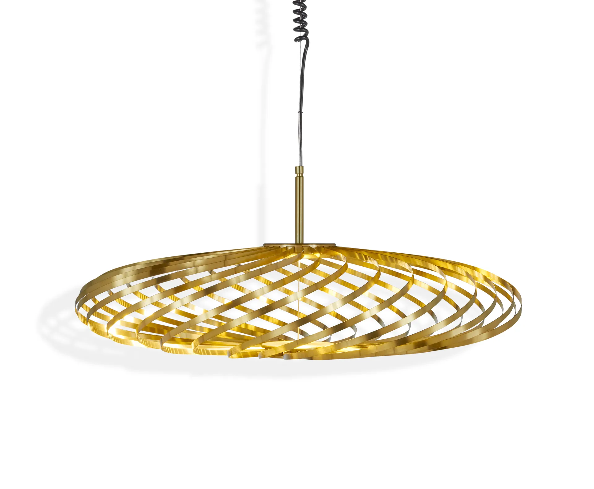 Spring κρεμαστό φωτιστικό LED brass, Small Tom Dixon