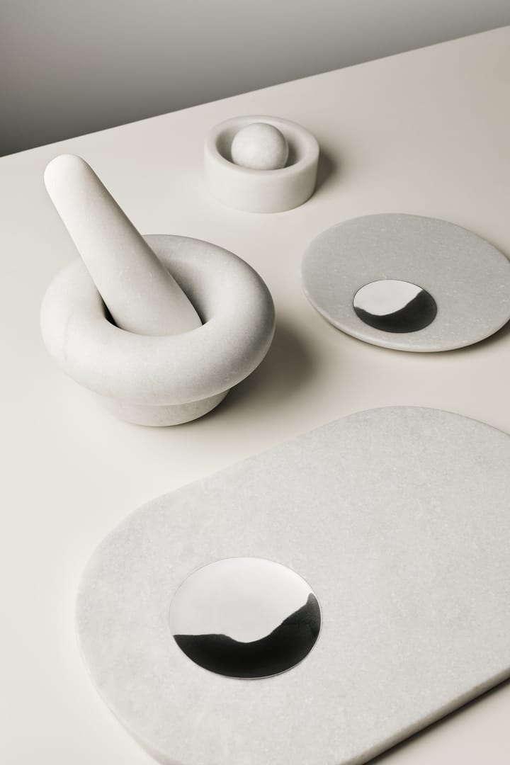 Stone γουδί Ø20 cm, White marble Tom Dixon