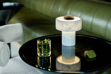 Stone φορητό επιτραπέζιο φωτιστικό LED 28 cm - Marble-gold - Tom Dixon