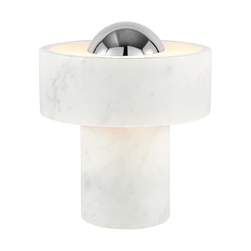 Stone φορητό επιτραπέζιο φωτιστικό LED 28 cm - Marble-silver - Tom Dixon