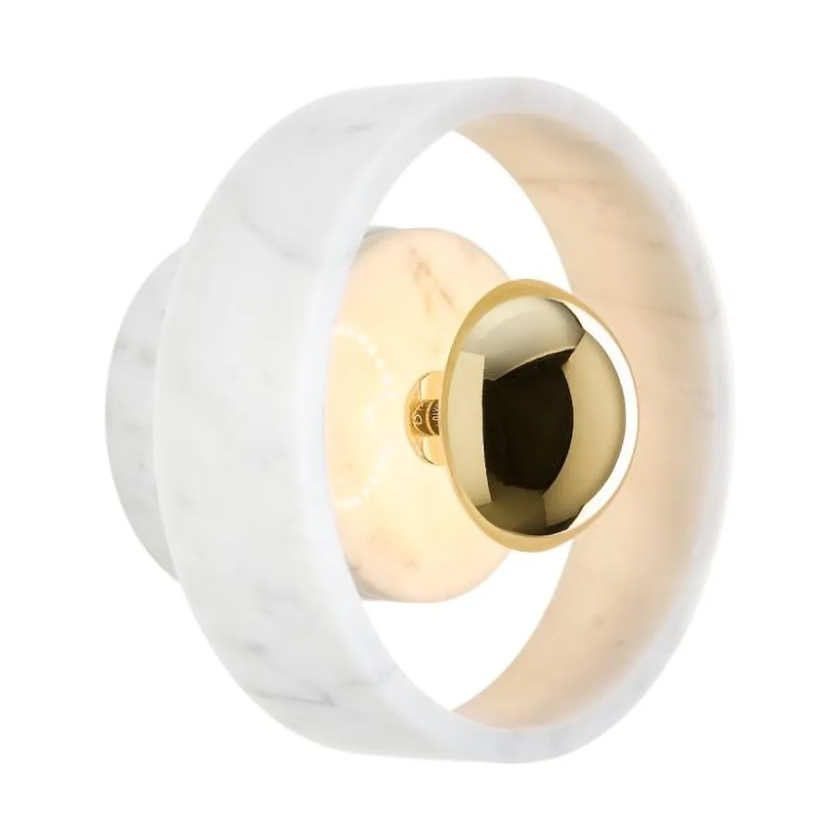 Stone Wall φωτιστικό τοίχου, White marble Tom Dixon