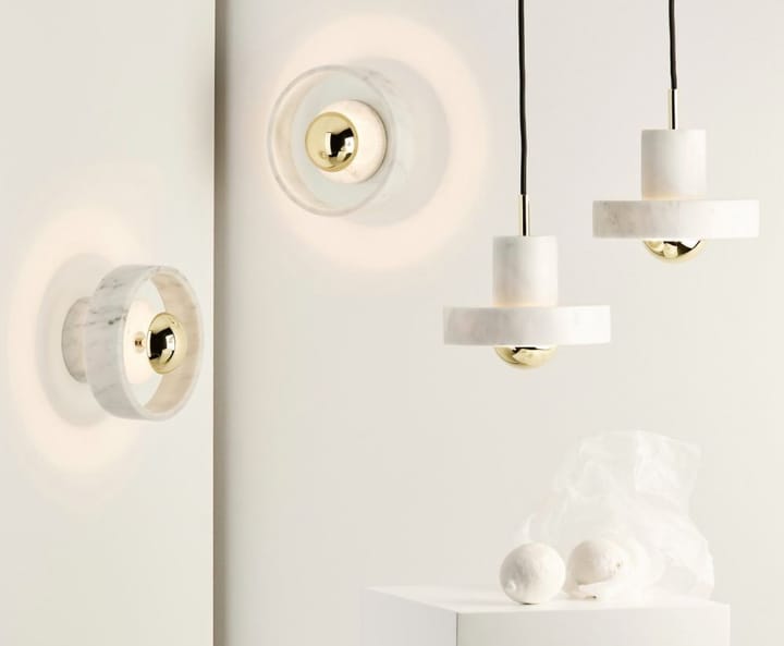 Stone Wall φωτιστικό τοίχου, White marble Tom Dixon