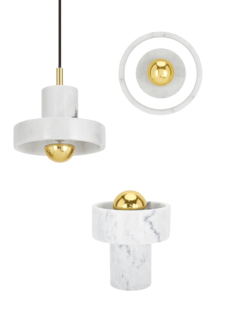 Stone κρεμαστό φωτιστικό, Λευκό μάρμαρο Tom Dixon