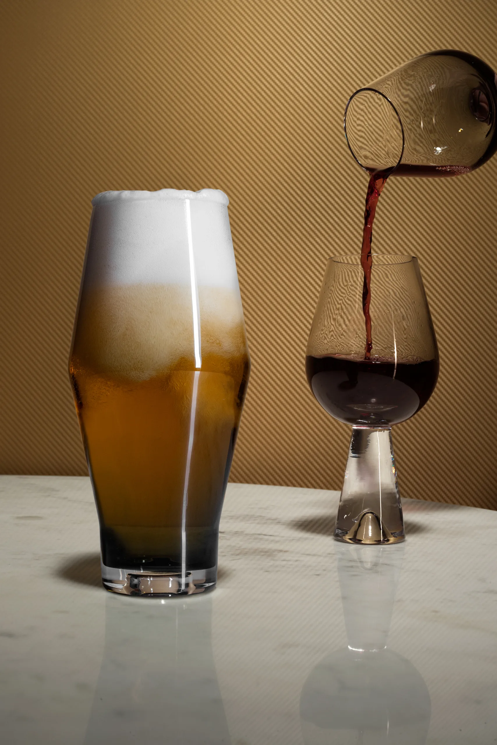 Tank ποτήρι κρασιού Συσκευασία 2 τεμαχίων, Μαύρο Tom Dixon