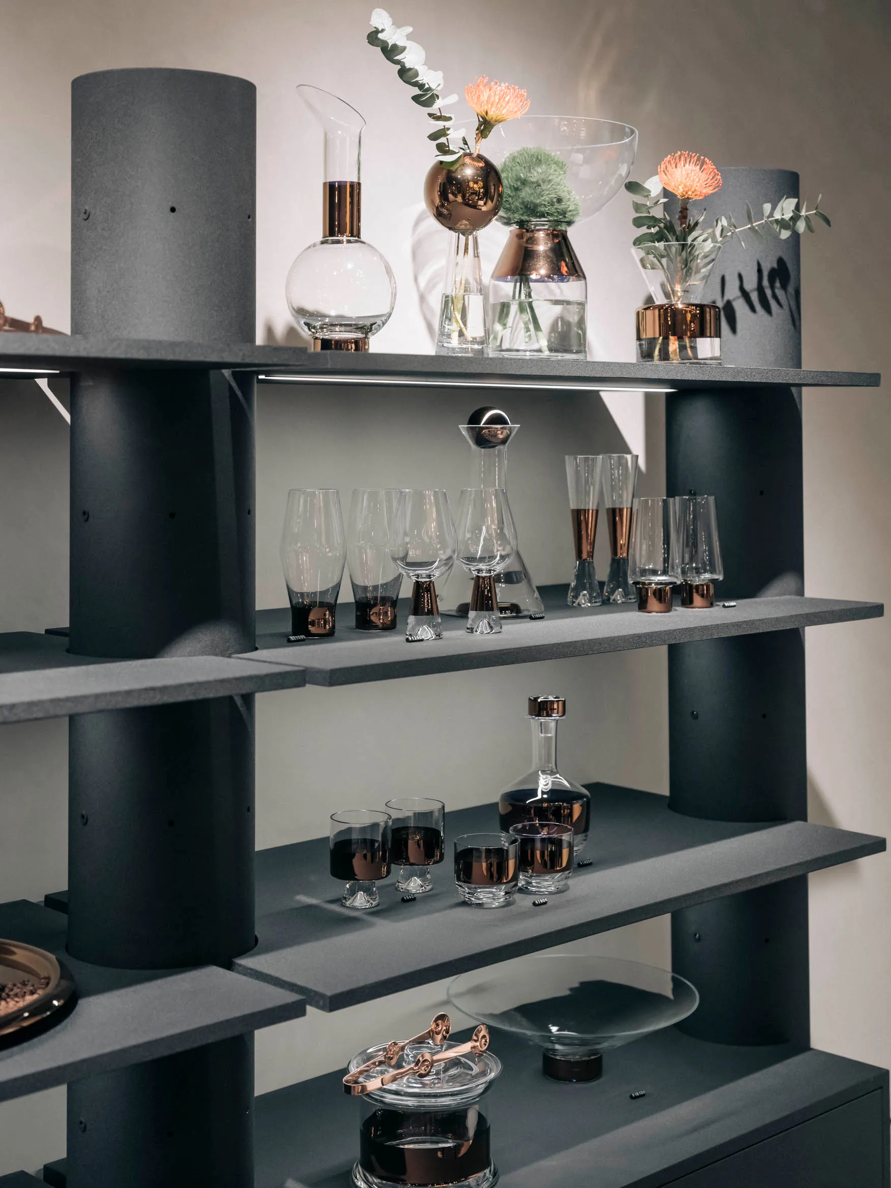 Tank ποτήρι σαμπάνιας Συσκευασία 2 τεμαχίων, Χαλκός Tom Dixon