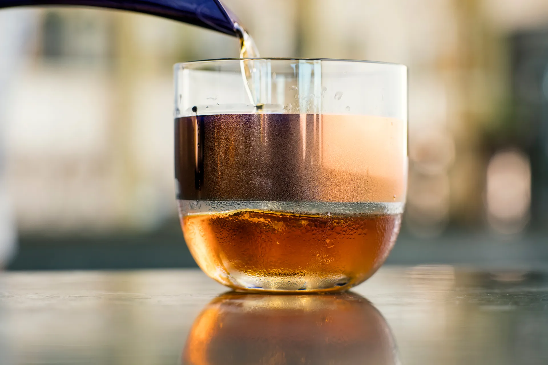 Ποτήρι ουίσκι Tank 30 cl σετ των 2, Clear-copper Tom Dixon