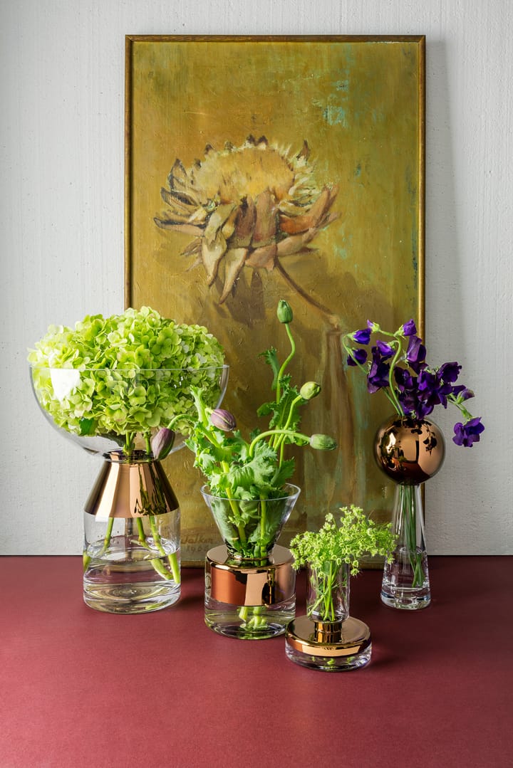 Tank βάζο μεγάλο 36 cm, Clear-copper Tom Dixon