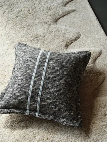 Track διακοσμητικό μαξιλάρι - Black, 56x56 εκ. - Tom Dixon