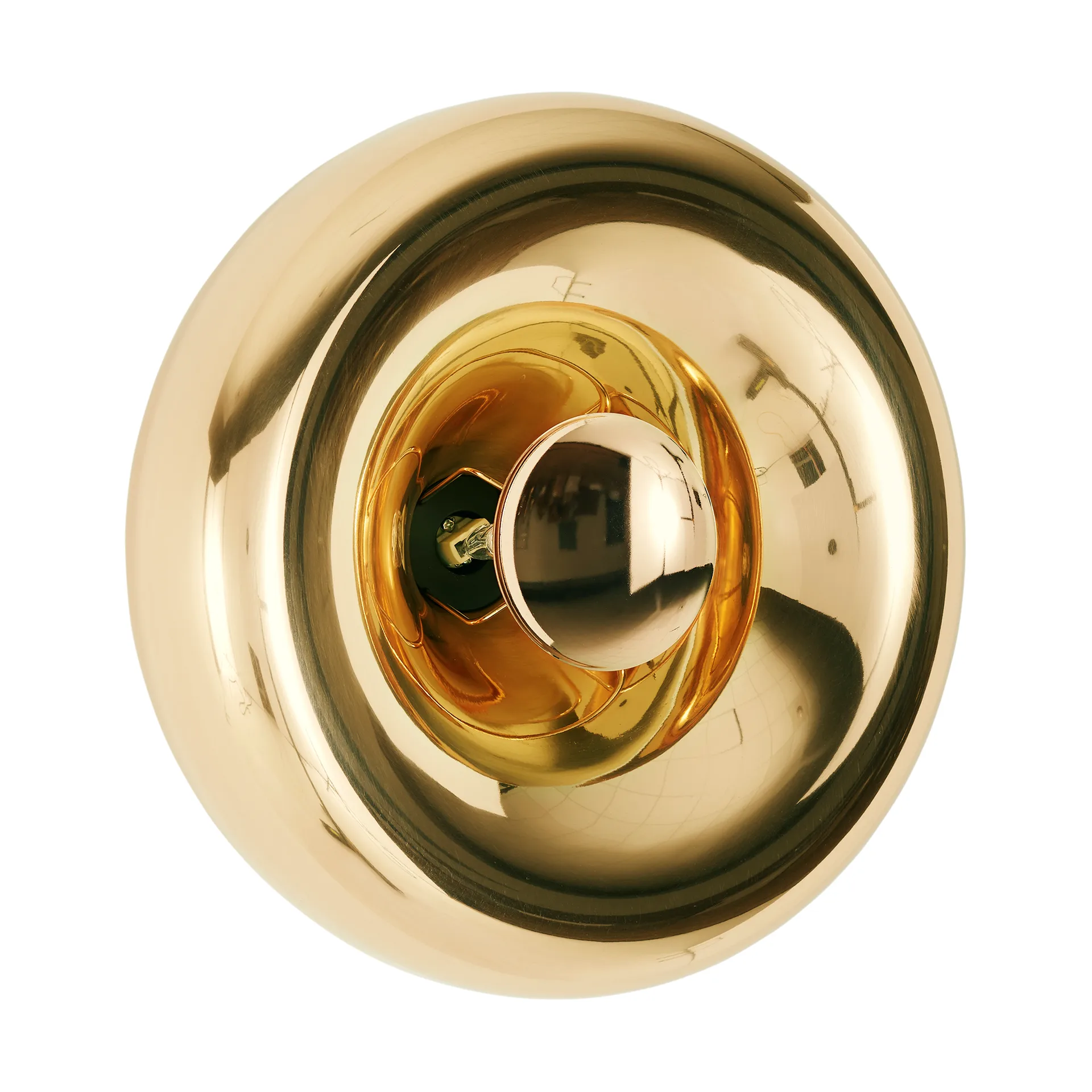 Void Surface απλίκα τοίχου LED Ø30 cm, Brass Tom Dixon