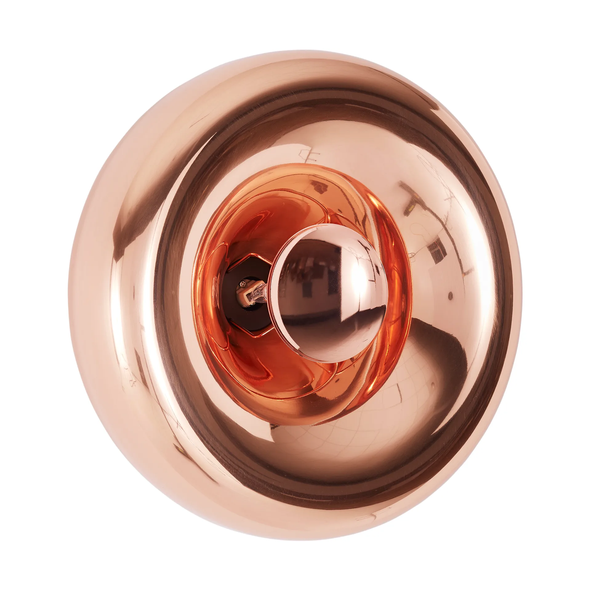 Void Surface απλίκα τοίχου LED Ø30 cm, Copper Tom Dixon