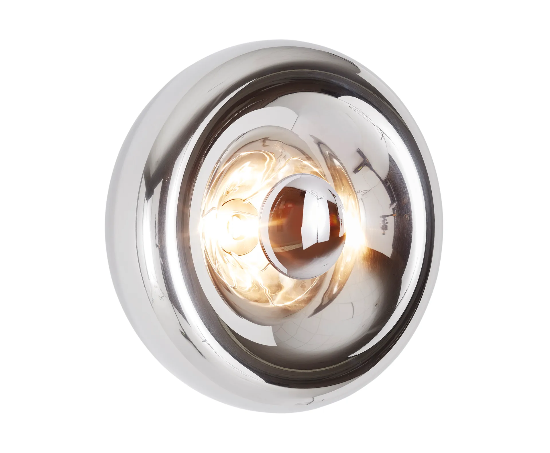 Void Surface απλίκα τοίχου LED Ø30 cm, Stainless steel Tom Dixon