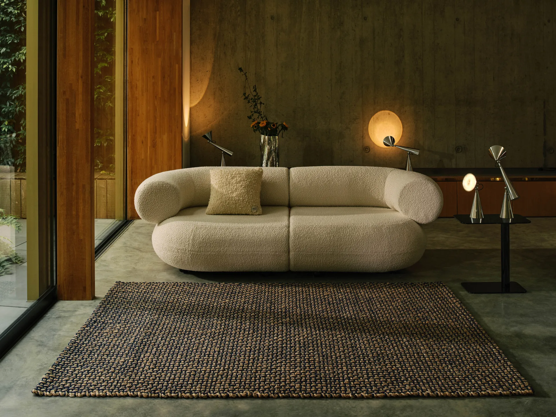 Weave χαλί, Μπλε 200x300 εκ Tom Dixon