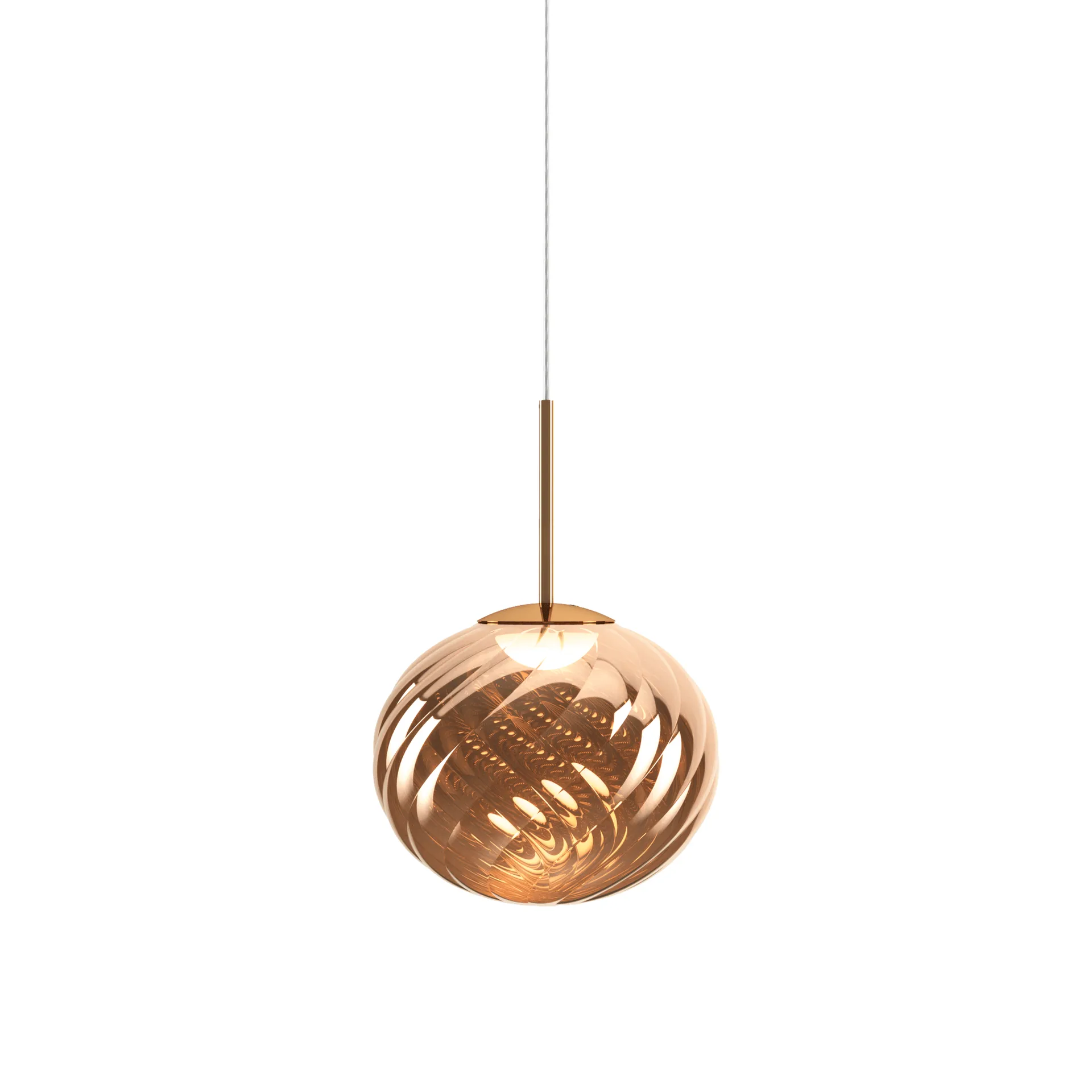 Whirl φωτιστικό οροφής Ø30 cm, Χαλκός Tom Dixon