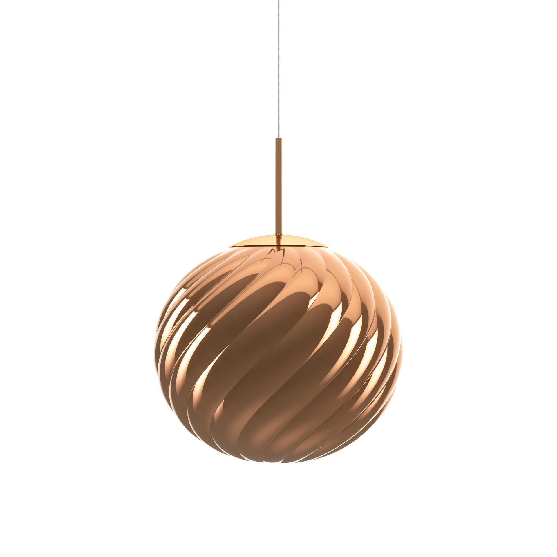 Whirl φωτιστικό οροφής Ø45 cm, Χαλκός Tom Dixon