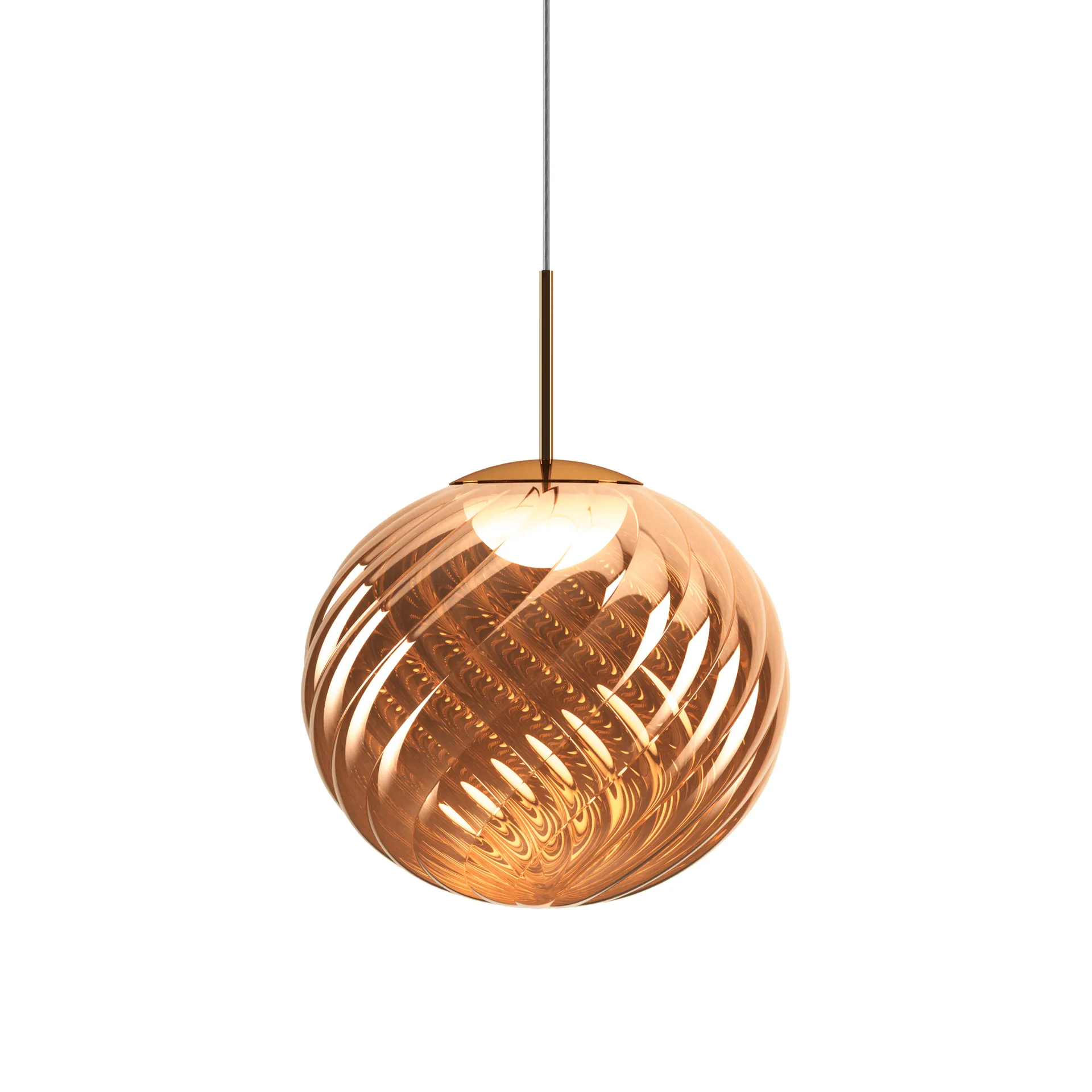 Whirl φωτιστικό οροφής Ø45 cm, Χαλκός Tom Dixon
