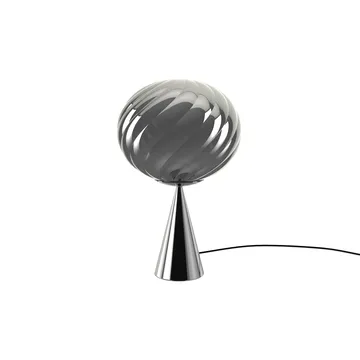 Whirl cone fat επιτραπέζιο φωτιστικό - Silver - Tom Dixon